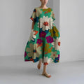 Robe Fleurie Boho Femme Top été – Coupe Évasée MAX FOR ME