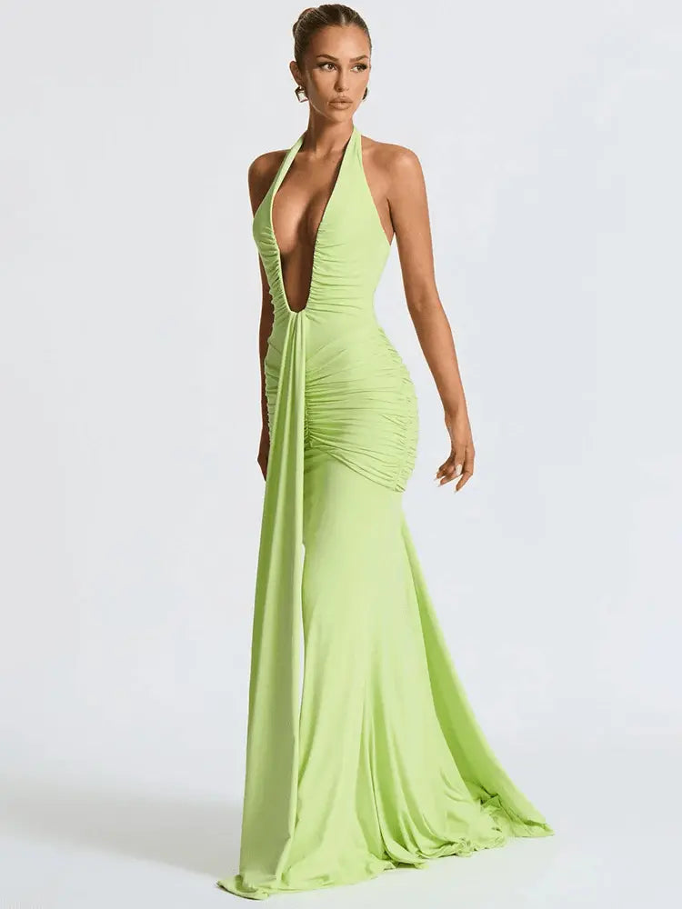 Robe Maxi Été Sexy sans Manches 