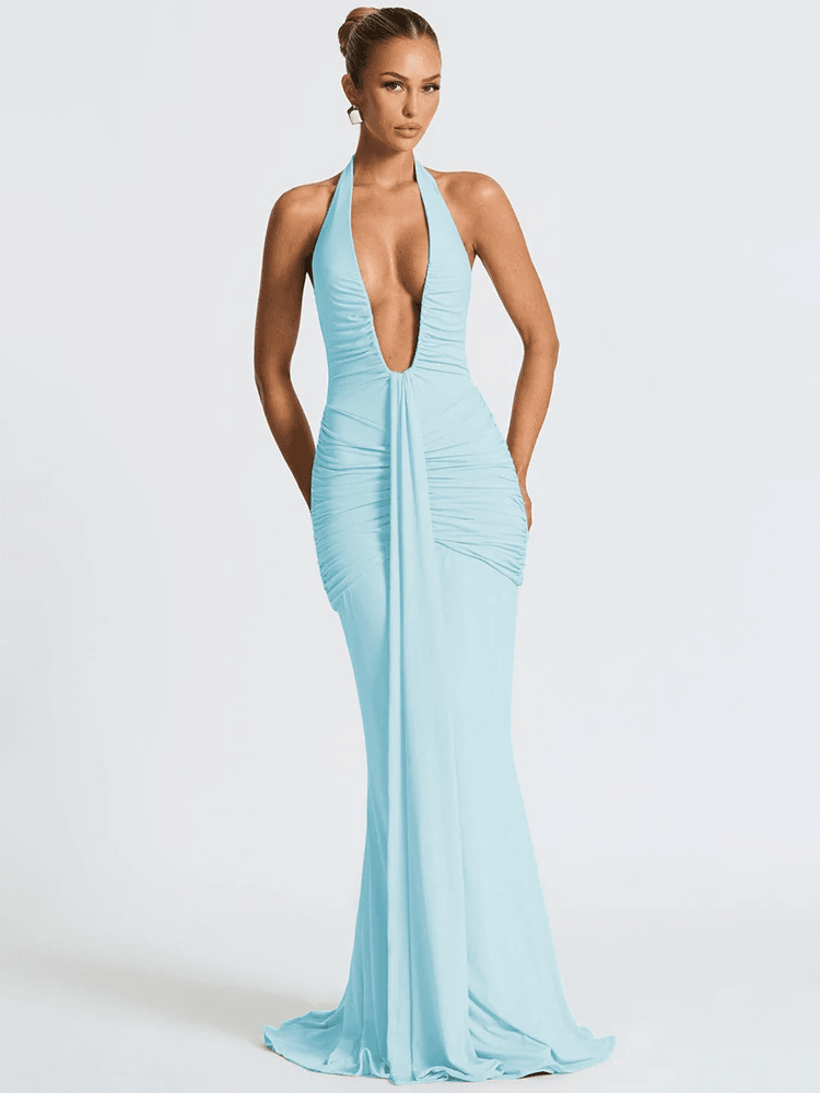 Robe Maxi Été Sexy sans Manches 