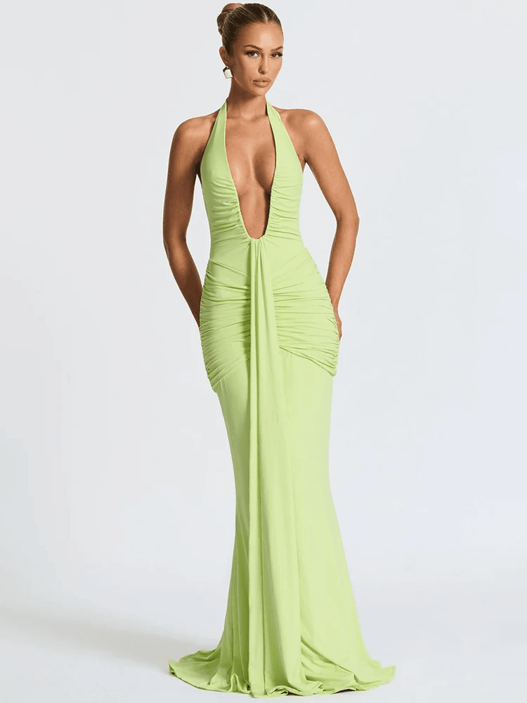 Robe Maxi Été Sexy sans Manches 