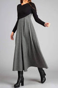 Robe  Maxi Longue à Taille Haute 