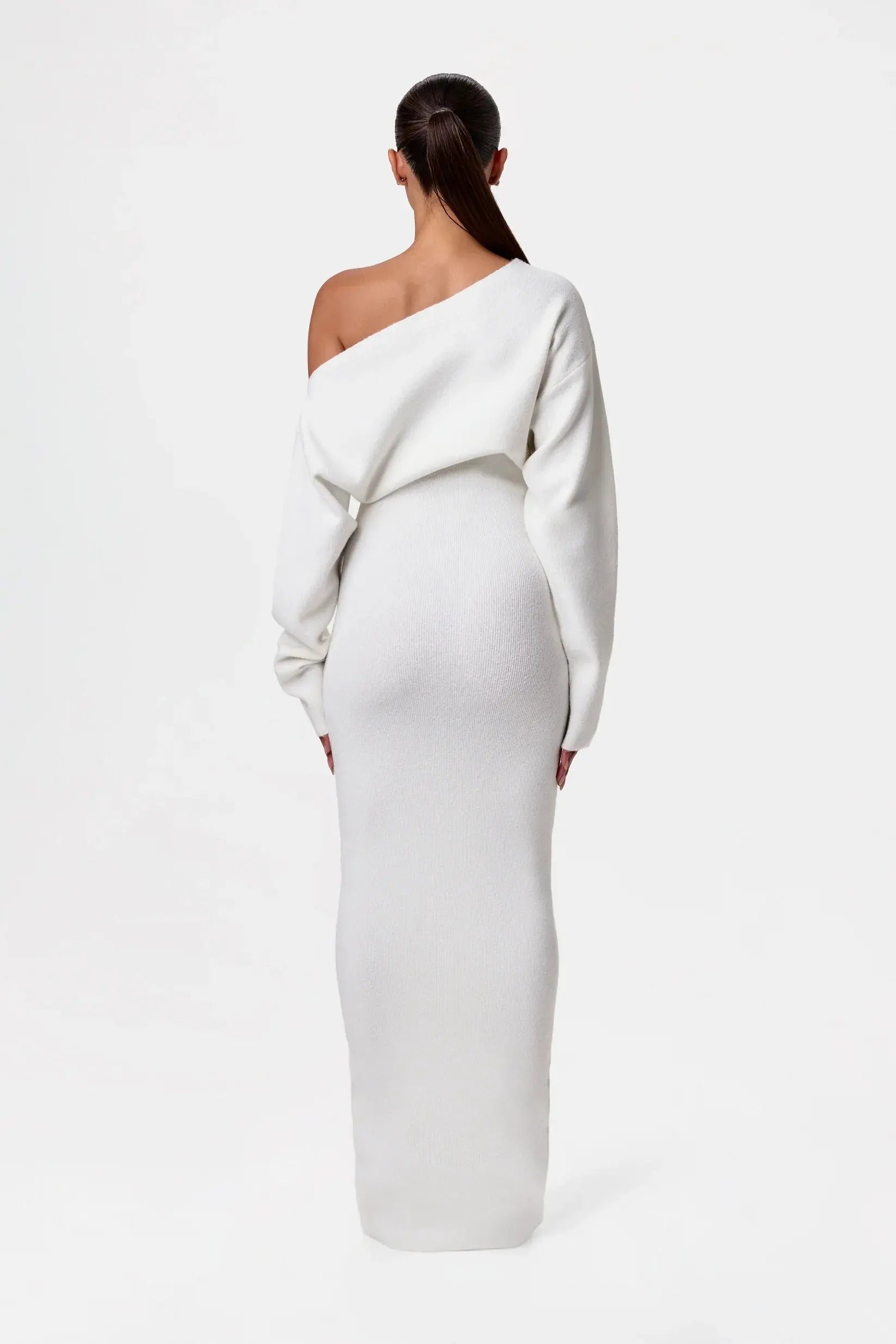 Robe Pull Femme Epaule dénudée MAX FOR ME