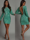 Robe de Soirée Femme Noire Taille S Paillettes MAX FOR ME