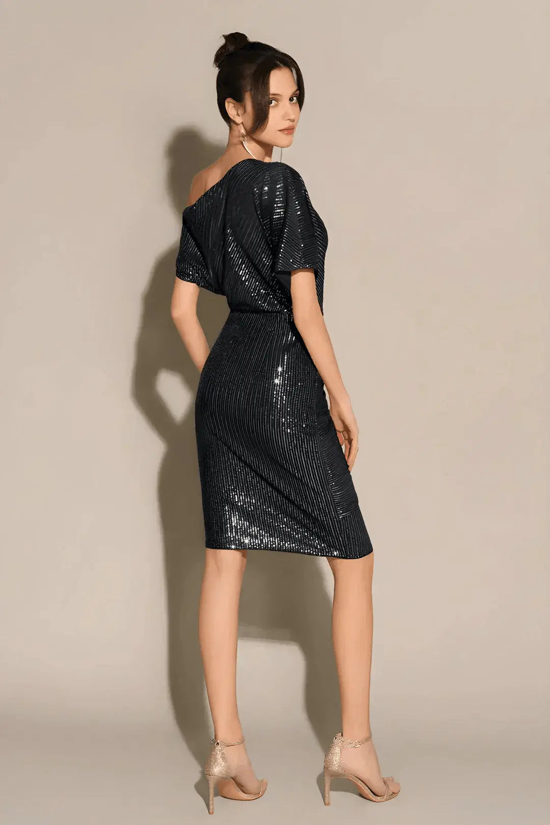 Robe de Soirée  Paillettes Chic et élégante 