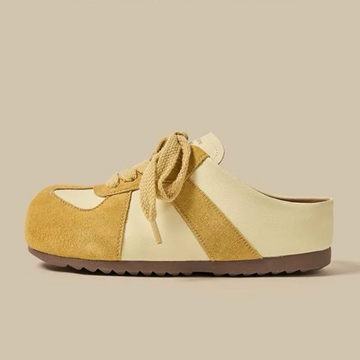 Zweifarbige Schnürschuhe - Moderner Retro-Stil, raffiniert - MAX FOR ME