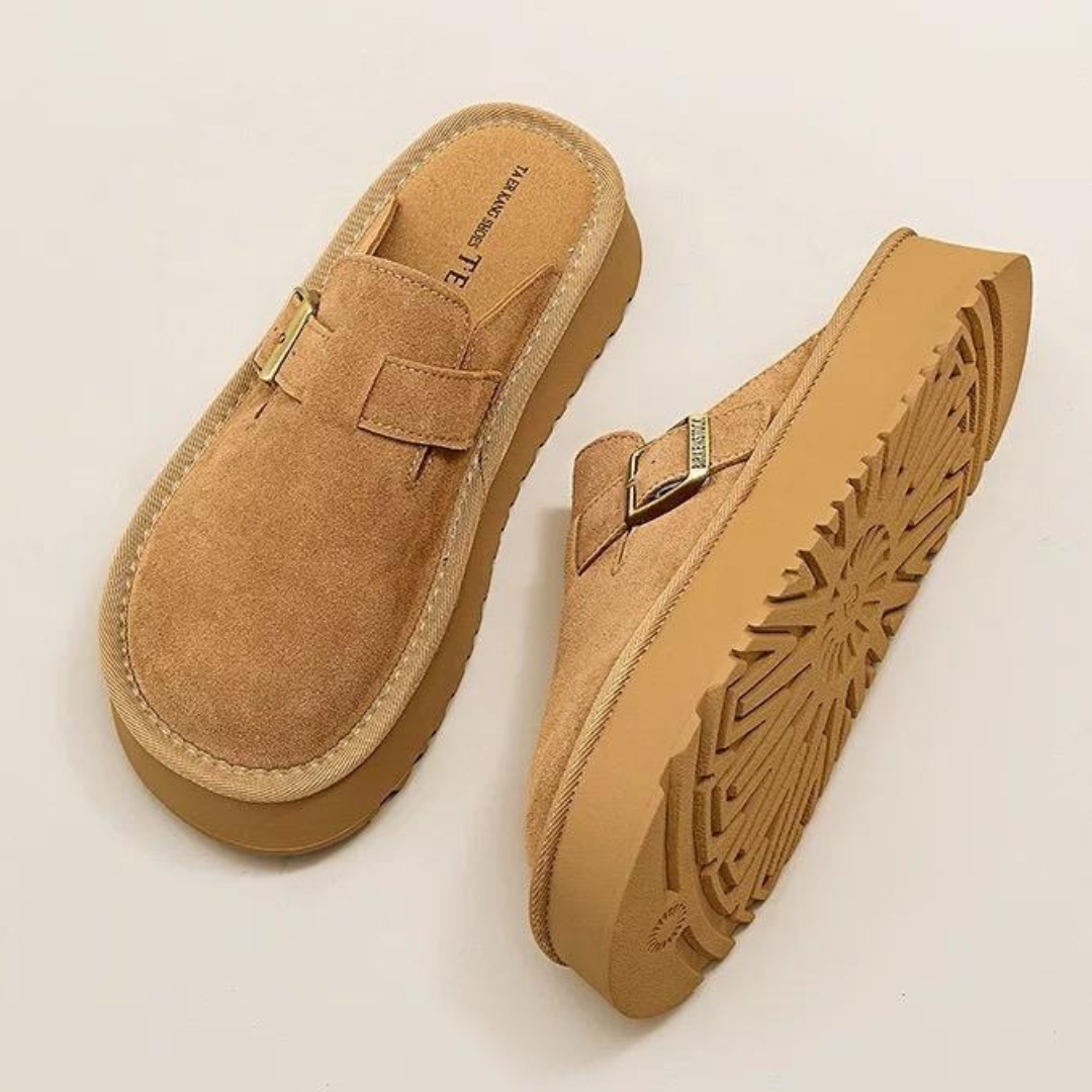 Clogs mit 4cm dicker Sohle - Authentische Komforthöhe - MAX FOR ME
