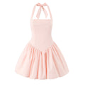 Variant image for Robe de Soirée Femme Rose Taille S M L Polyester Chic-1