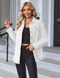 Veste denim Lara Oversize effet délavé 