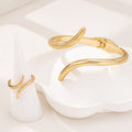 Bague design minimaliste femme bronze style intemporel Max for Me