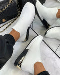 Baskets-chaussettes montantes - bien-être et style au quotidien - MAX FOR ME Blanc / 35 MAX FOR ME
