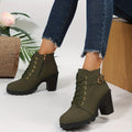 Bottines à talons pour femme – Des chaussures élégantes en daim pour le quotidien MAX FOR ME