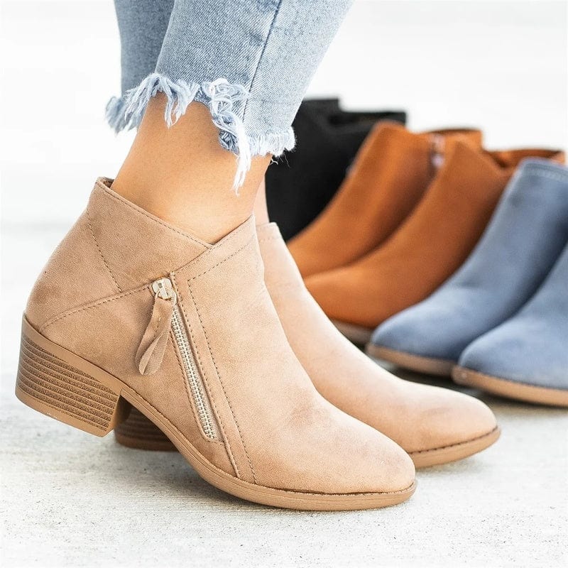 Bottines en cuir pour femme | Élégantes et confortables MAX FOR ME