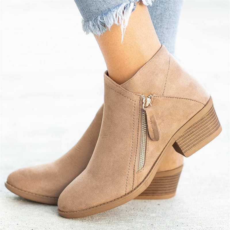 Bottines en cuir pour femme | Élégantes et confortables MAX FOR ME