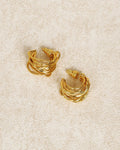 Boucles d'oreilles plaquées or Default MAX FOR ME