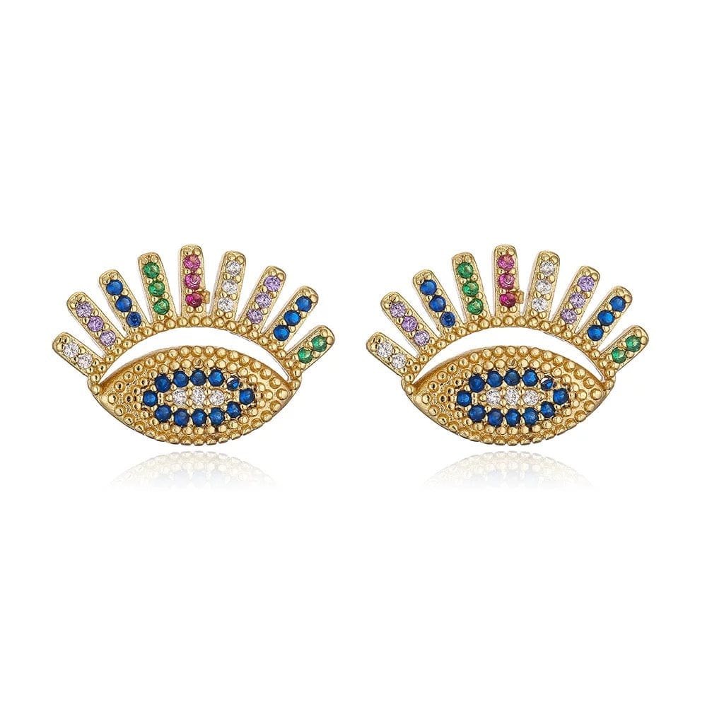 Boucles d'oreilles "Talisman" - un style affirmé et coloré - MAX FOR ME Doré / Soleil Radiant MAX for ME