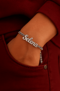 Bracelet Prénom Personnalisé – Acier Inoxydable Ajustable & Résistant MAX for ME