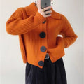 Cardigan court en maille à col claudine - un style rétro-chic affirmé - MAX FOR ME MAX for ME