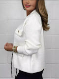 Cardigan élégant femme noir coupe ample raffinement MAX FOR ME