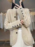 Cardigan femme maille camel doré élégance MAX FOR ME femme