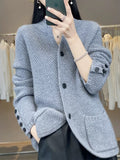 Cardigan femme maille gris chiné confort MAX FOR ME femme