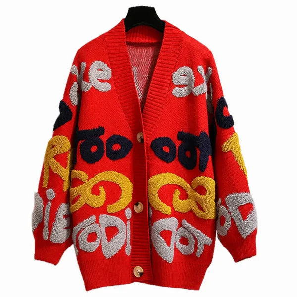Cardigan laine oversize femme gris fermeture boutonnée MAX FOR ME