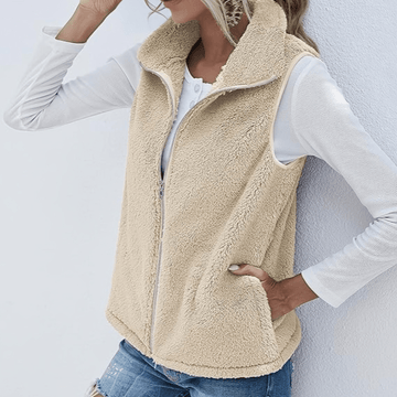 Cardigan léger pour femme avec poches Kaki / S MAX FOR ME