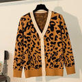 Cardigan style Chanel à imprimé léopard – chic audacieux MAX FOR ME MAX for ME