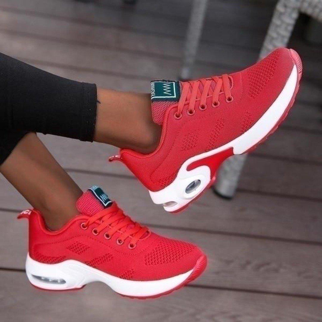Chaussures de marche orthopédiques – Légèreté et confort pour vos journées actives Rouge / 36 MAX FOR ME