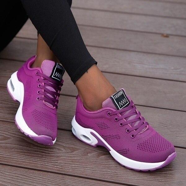 Chaussures de marche orthopédiques – Légèreté et confort pour vos journées actives Violet Flash / 36 MAX FOR ME