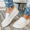 Chaussures femme grises casual - baskets à lacets respirantes et semelle coussinée confort optimal Blanc / 36 MAX FOR ME