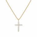 Collier croix strassée ultra-tendance éclat intemporel pendentif délicat - Collection exclusive Max for Me lumineux Doré / Croix simple MAX for ME