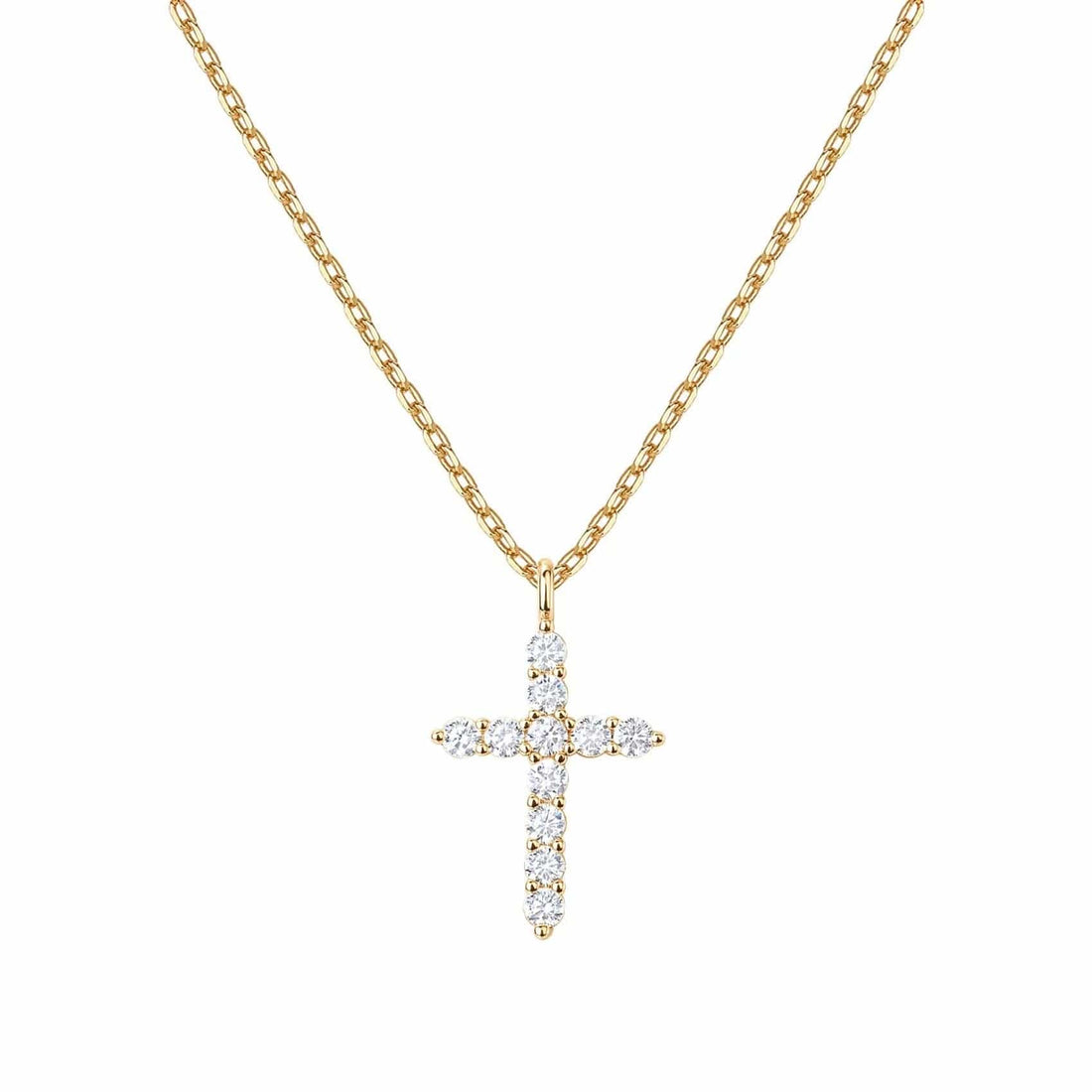 Collier croix strassée ultra-tendance éclat intemporel pendentif délicat - Collection exclusive Max for Me lumineux MAX for ME