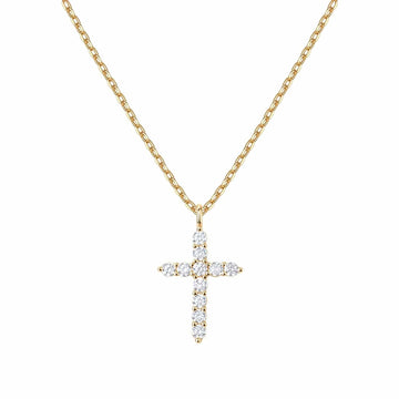 Collier croix strassée ultra-tendance éclat intemporel pendentif délicat - Collection exclusive Max for Me lumineux MAX for ME