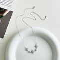 Collier étoiles argent S925 strass constellation lumière éternelle MAX FOR ME Argent MAX for ME