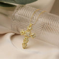 Collier pendentif croix scintillante - une touche d'éclat et de foi - MAX FOR ME MAX for ME
