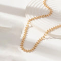 Collier pendentif piment doré ultra-tendance talisman stylisé - Collection exclusive Max for Me charme discret MAX for ME