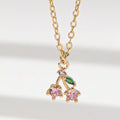 Collier pendentif piment doré ultra-tendance talisman stylisé - Collection exclusive Max for Me charme discret MAX for ME