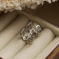 Créoles huggie entrelacées et zircon - éclat et sophistication - MAX FOR ME Doré / Argentée (Plaqué Rhodium) / Coeur MAX for ME