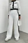 MAX for ME Ensemble 2 pièces blazer et pantalon 2 thon - style pull