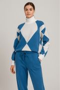 Ensemble 2 pièces- pull col roulé et pantalon style graphique moderne MAX for ME