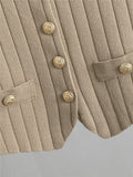 Ensemble 3 pièces en maille - cardigan gilet et pantalon large style moderne - MAX FOR ME MAX for ME