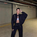 Ensemble de sport chic et pantalon large - une allure urbaine et moderne - MAX FOR ME MAX for ME