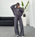 Ensemble de sport chic et pantalon large - une allure urbaine et moderne - MAX FOR ME MAX for ME