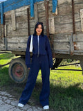Ensemble de sport chic et pantalon large - une allure urbaine et moderne - MAX FOR ME MAX for ME