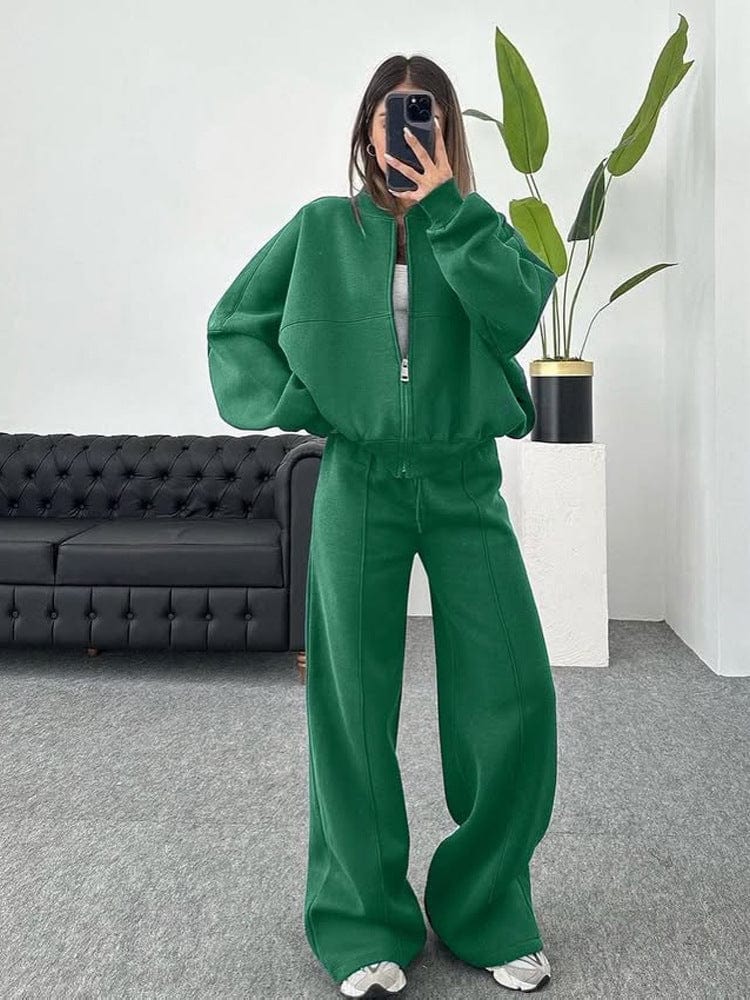 Ensemble de sport chic et pantalon large - une allure urbaine et moderne - MAX FOR ME MAX for ME