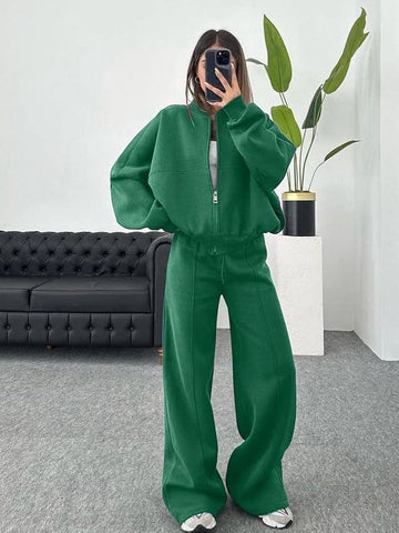 Ensemble de sport chic et pantalon large - une allure urbaine et moderne - MAX FOR ME MAX for ME
