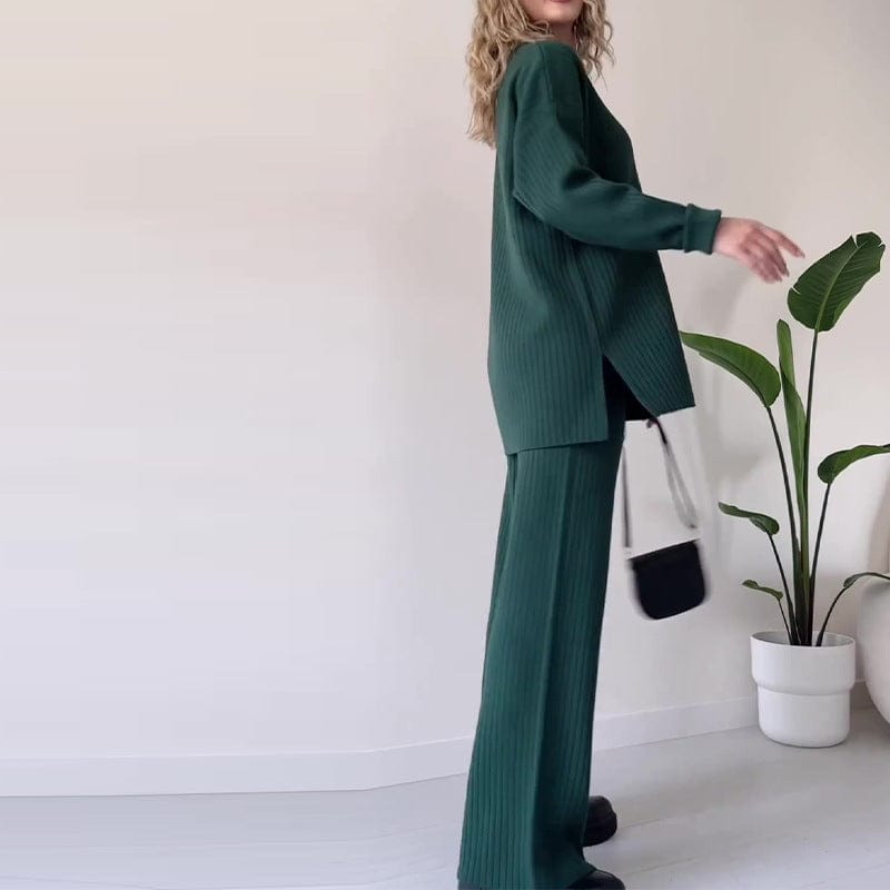 Ensemble deux pièces chic col à revers pour un style moderne et élégant MAX FOR ME