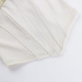 Ensemble deux pièces corset et jupe courte – Style romantique à volants pour occasions spéciales MAX FOR ME