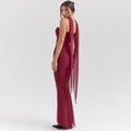 Ensemble Deux Pièces Femme – Haut Bustier et Jupe Maxi Satinée MAX FOR ME