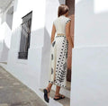 Ensemble jupe longue et top brodé - une allure bohème-chic - MAX FOR ME MAX FOR ME